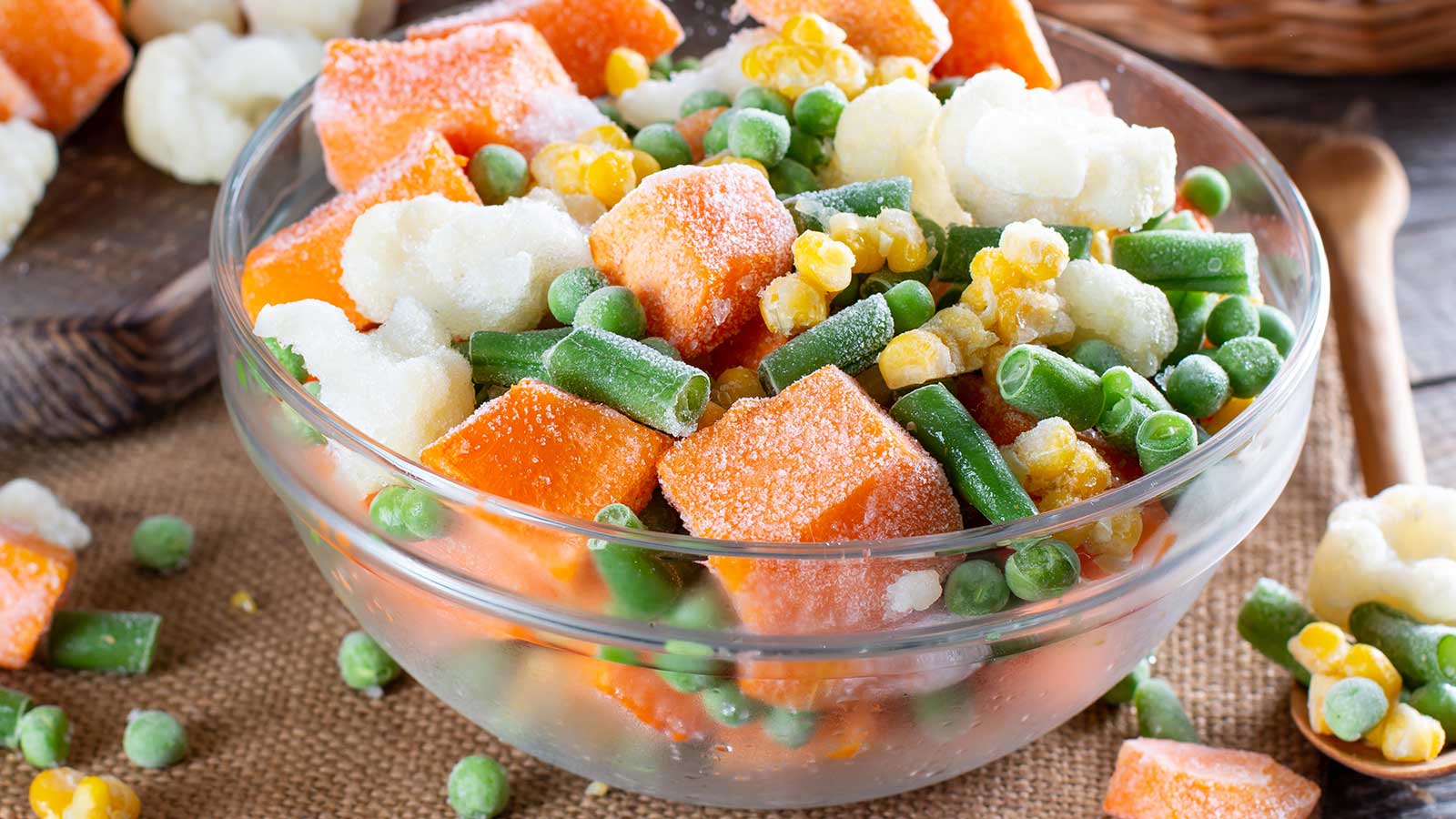 Frozen vegetables